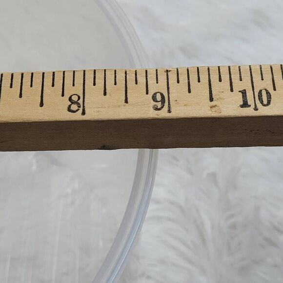 Tupperware Fridge Smart Round Large 20 Cup Storage Container Clear w/ Blue Lid - Picture 9 of 10